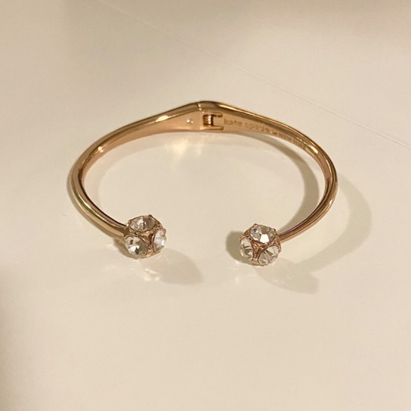 Kate Spade Rose Gold Sparkle Cuff - Picture 2 of 3